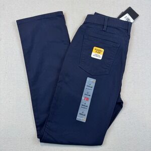 Carhartt 6 Regular Work Pants Women Navy FR Rugged Flex Relaxed Canvas 105015